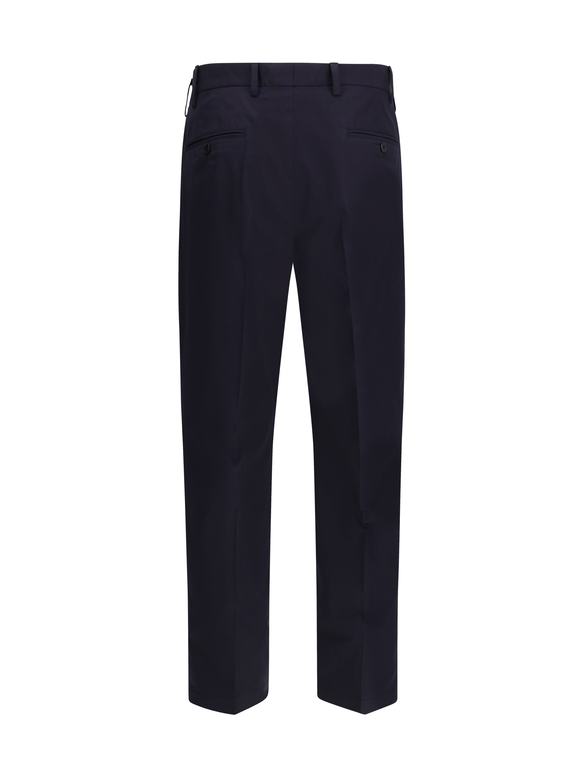 Tailored cotton poplin Pants