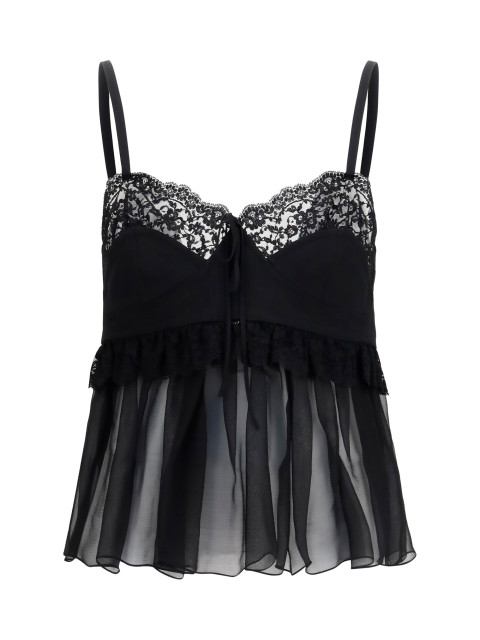 Crêpe de chine camisole Top
