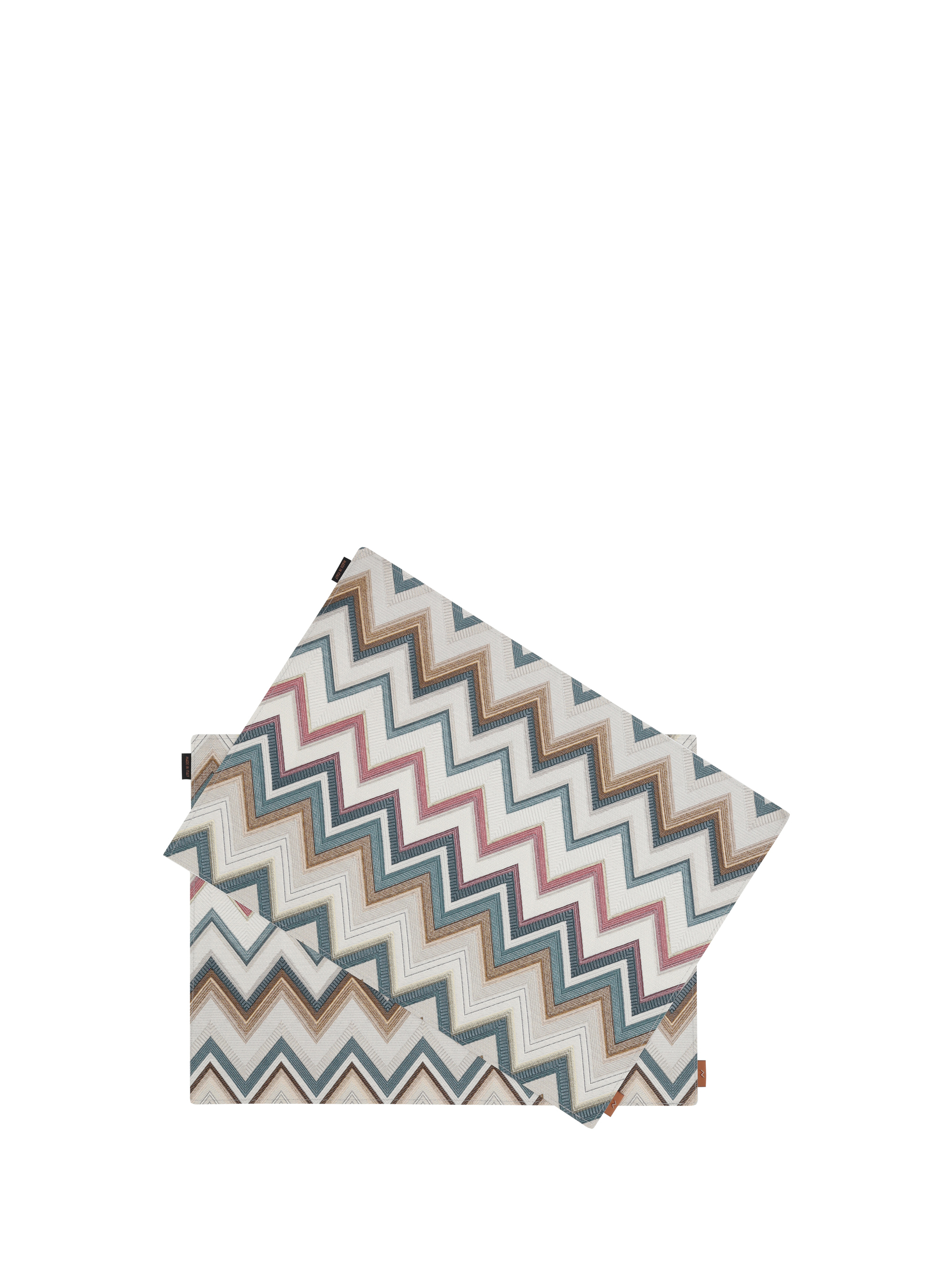 Happy Placemats zigzag pattern