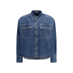 Denim Shirt with jewel details
