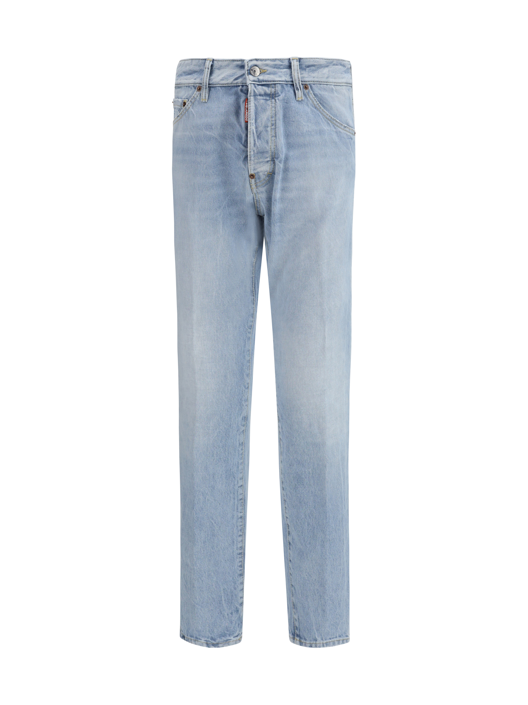 Belt-loop ripped Jeans