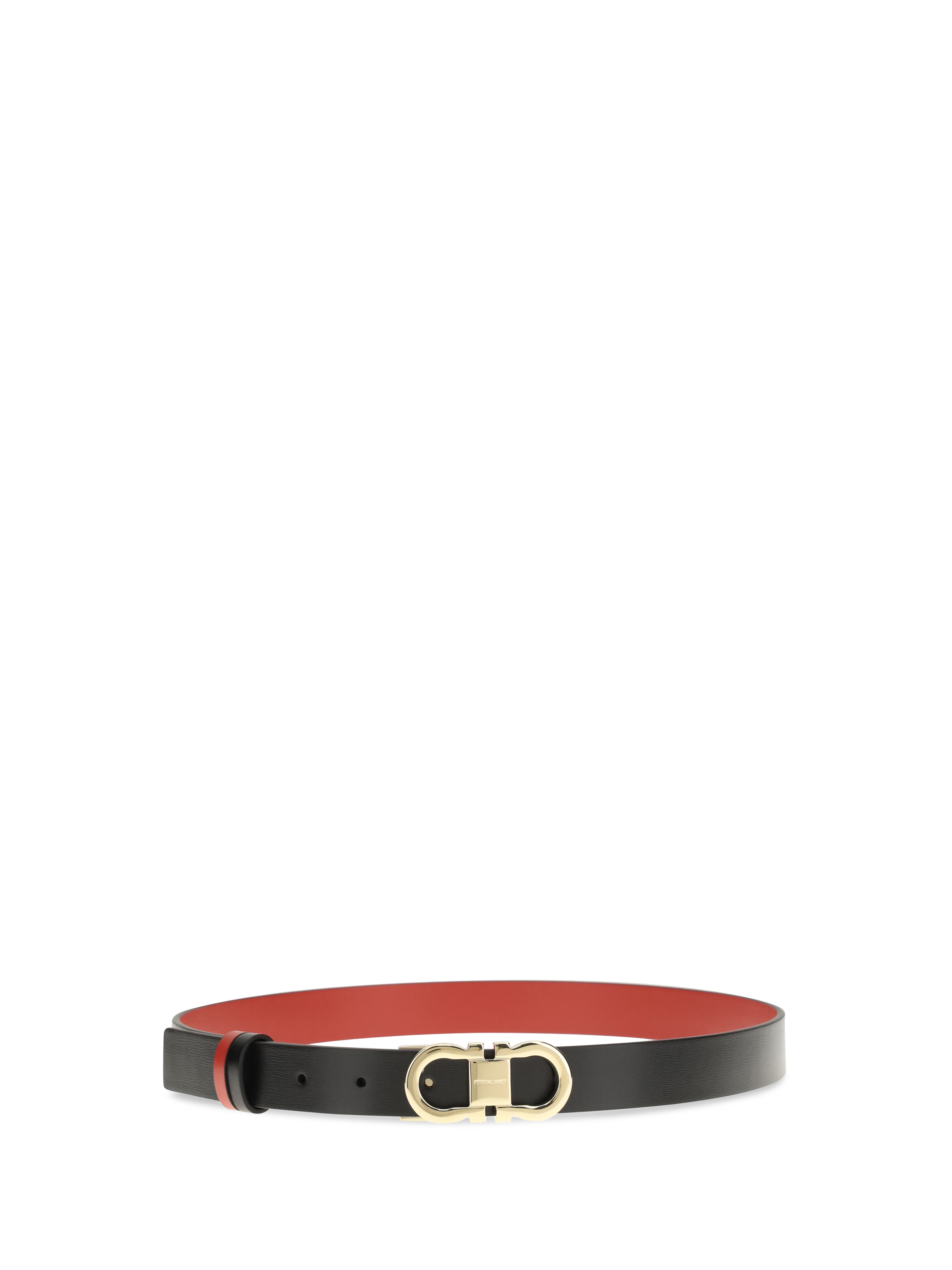 Adjustable and reversible Gancini Belt