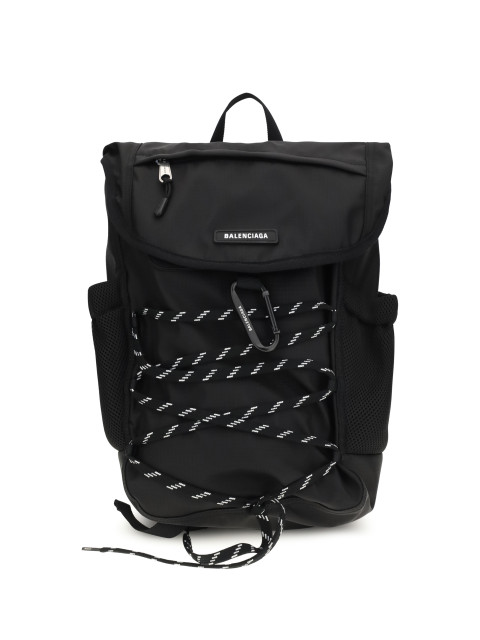 Metal carabiner detail Backpack
