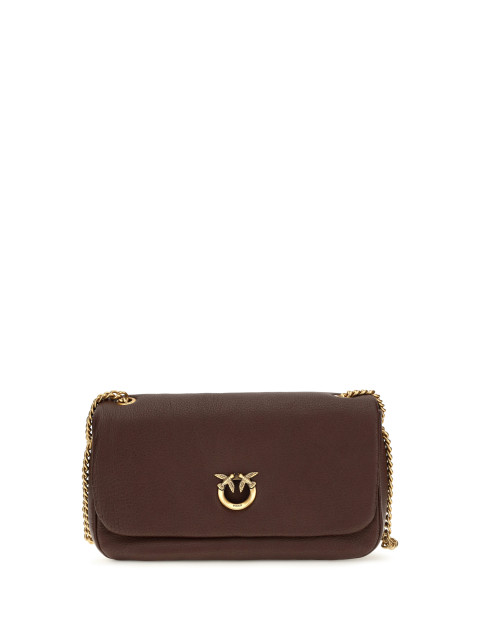 Love Birds Click Soft Horizontal leather Shoulder Bag