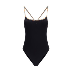 Check trim Swimsuit