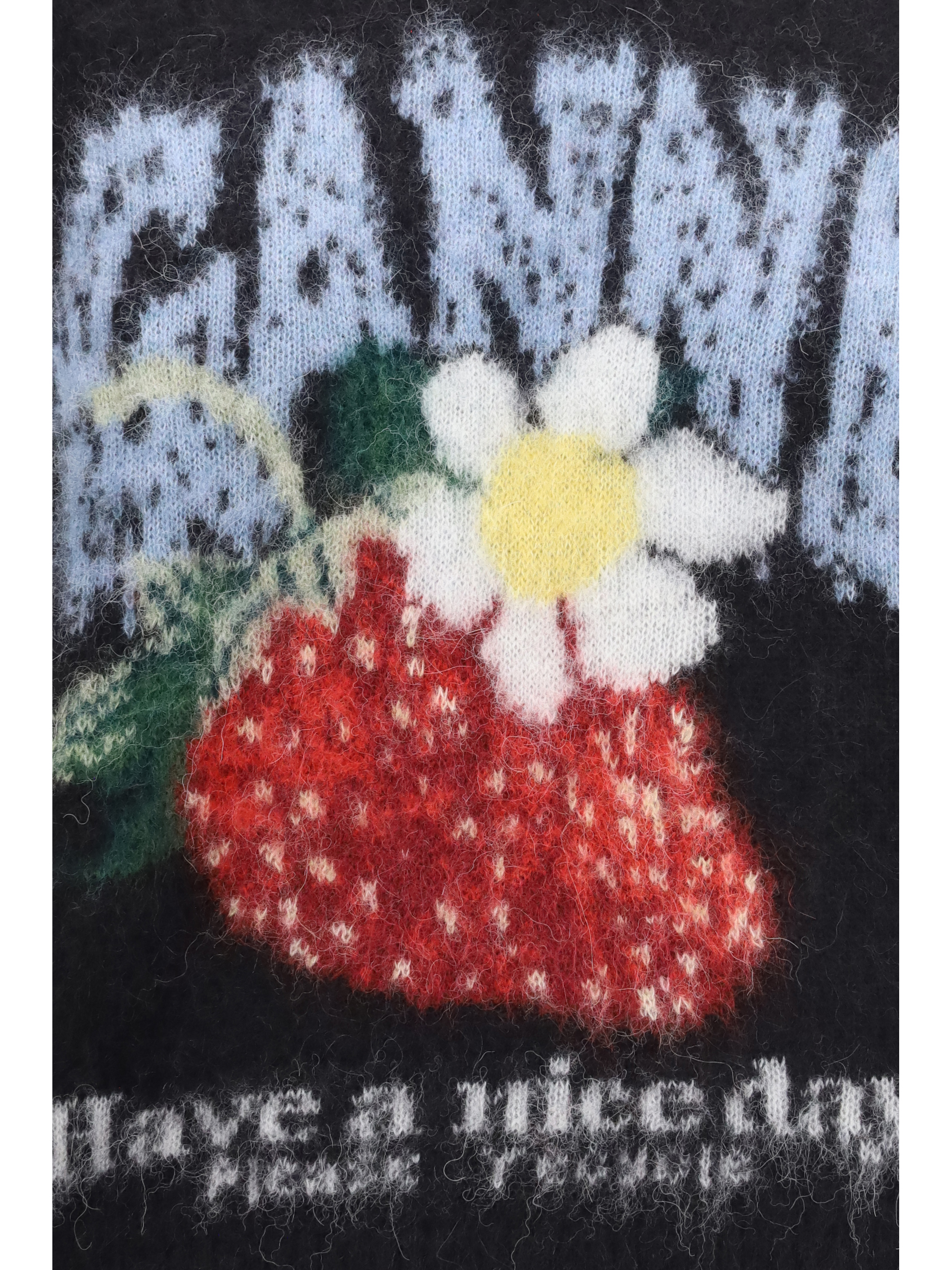 Alpaca and wool-blend T-shirt