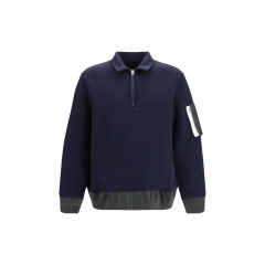 Terry cloth zip Polo
