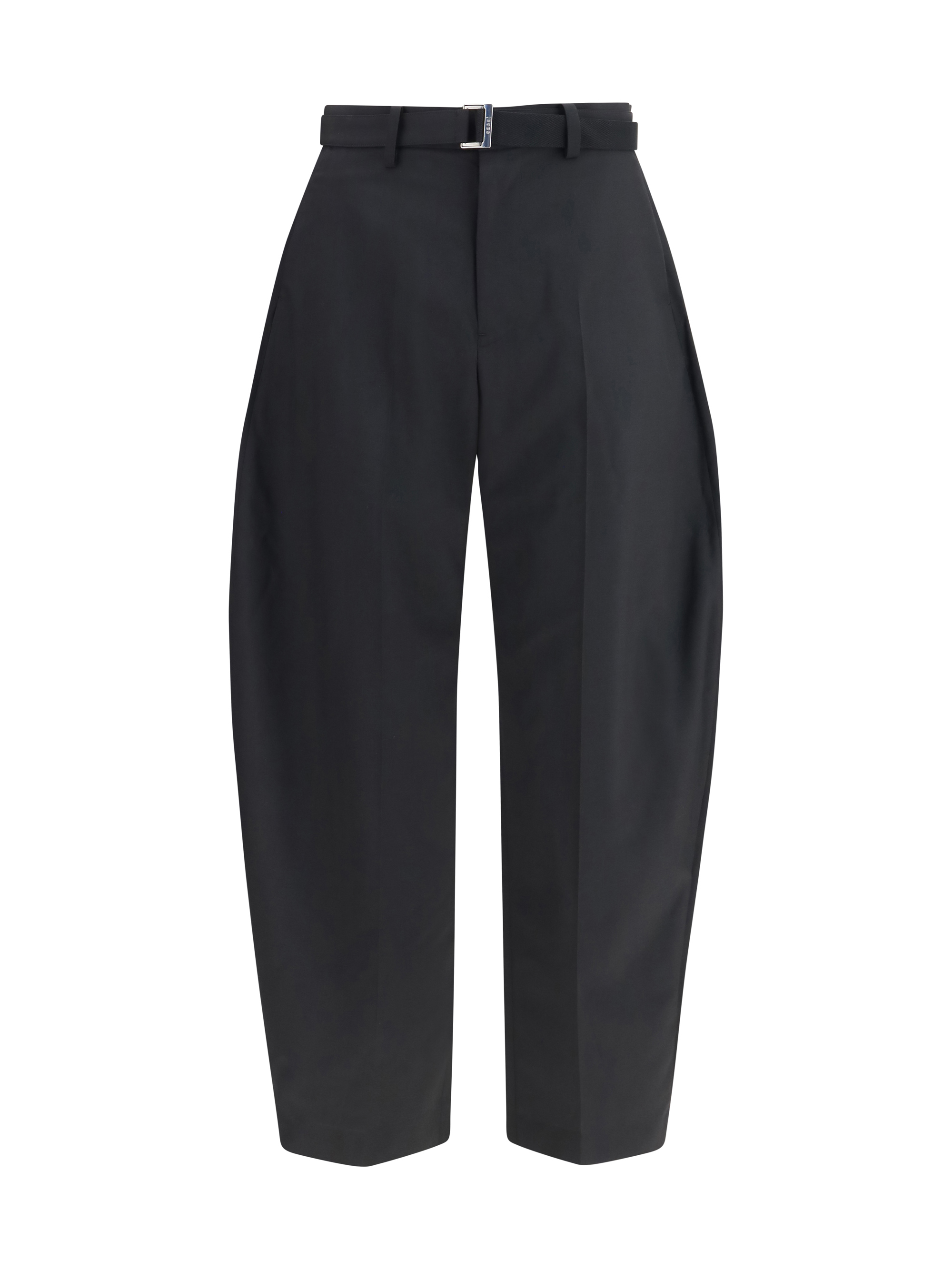 Wool tailored Pants with belt