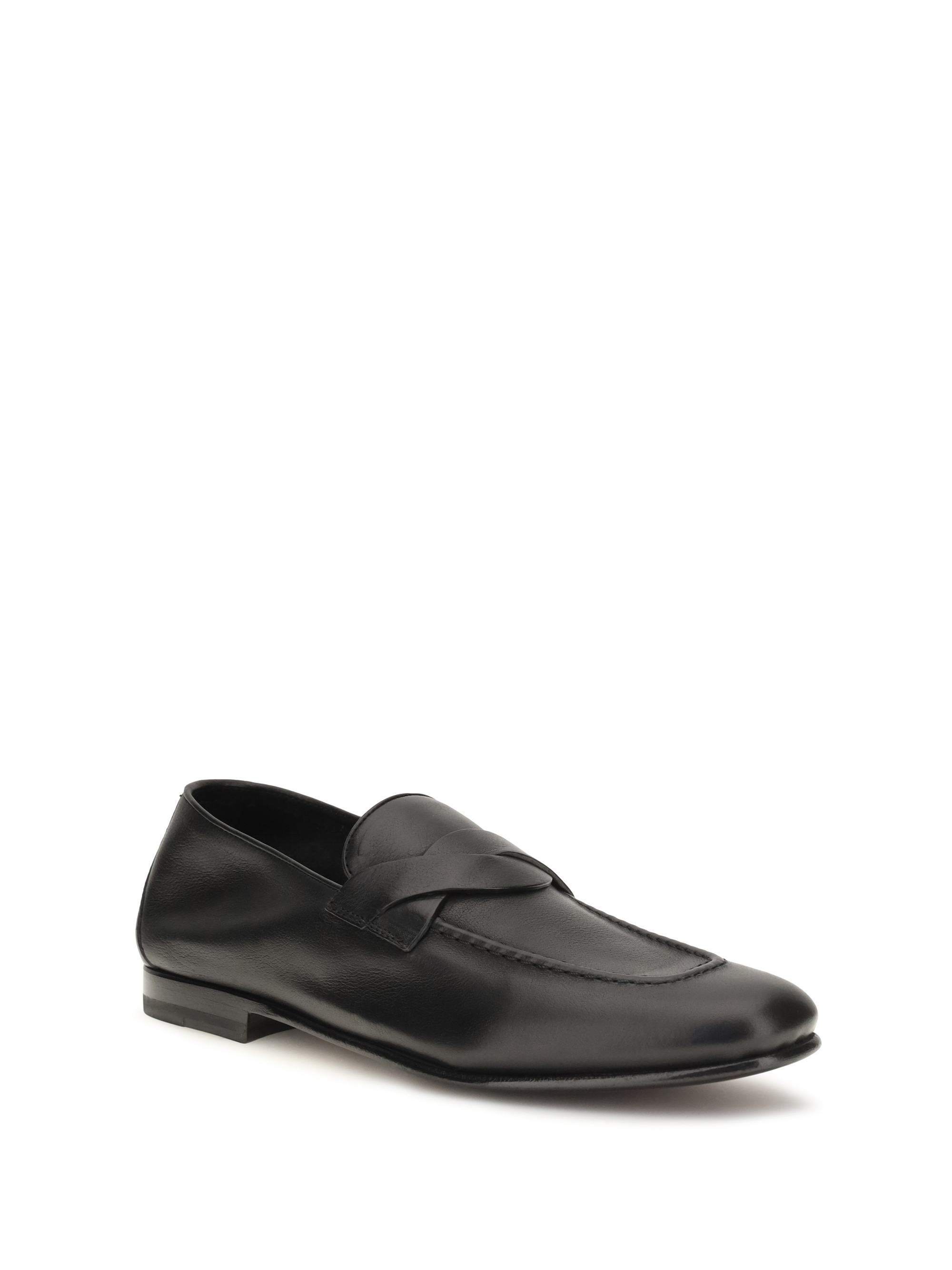 Gigi Loafers with woven strap