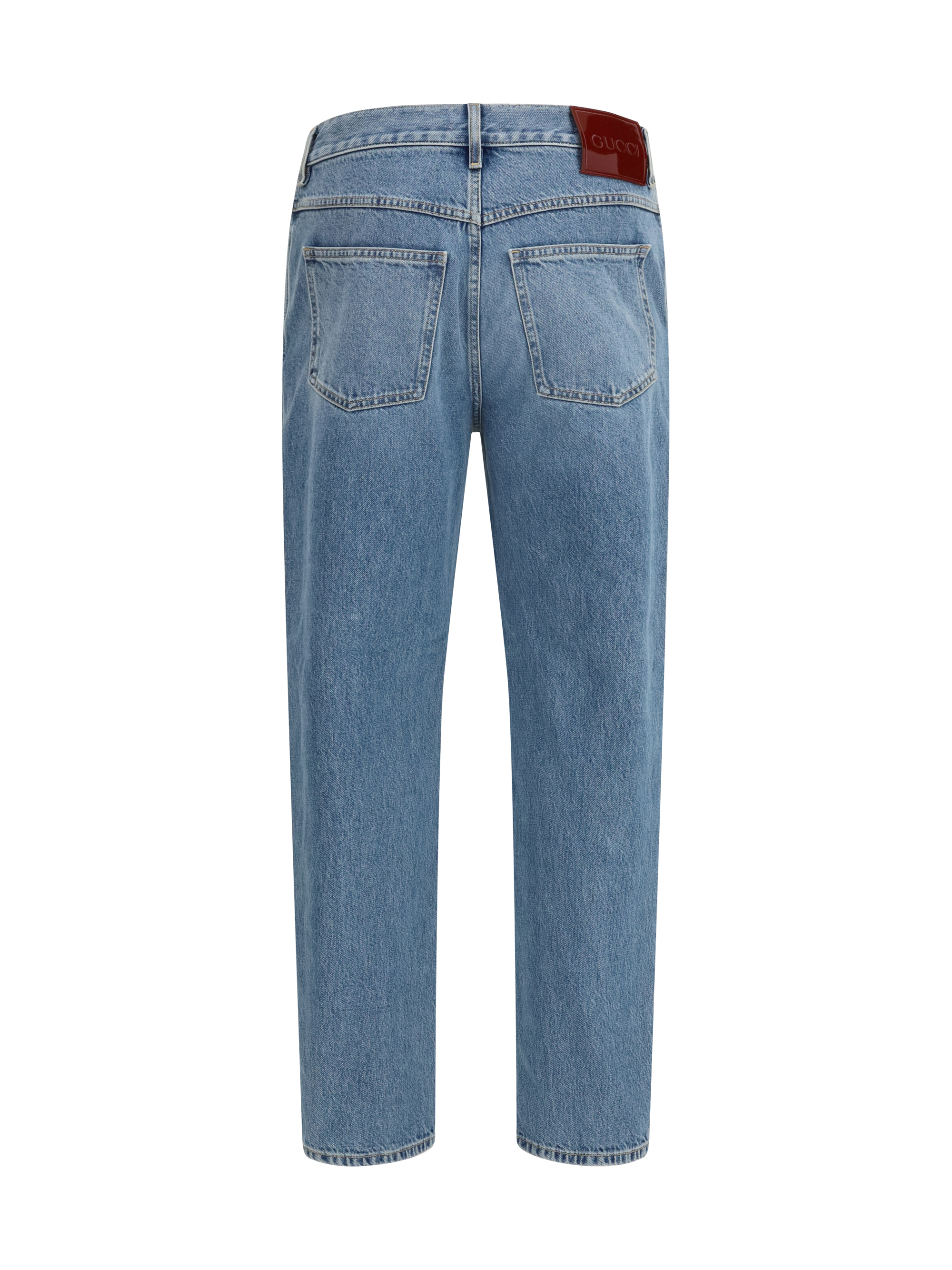 Slim-fit Pants in certified cotton denim