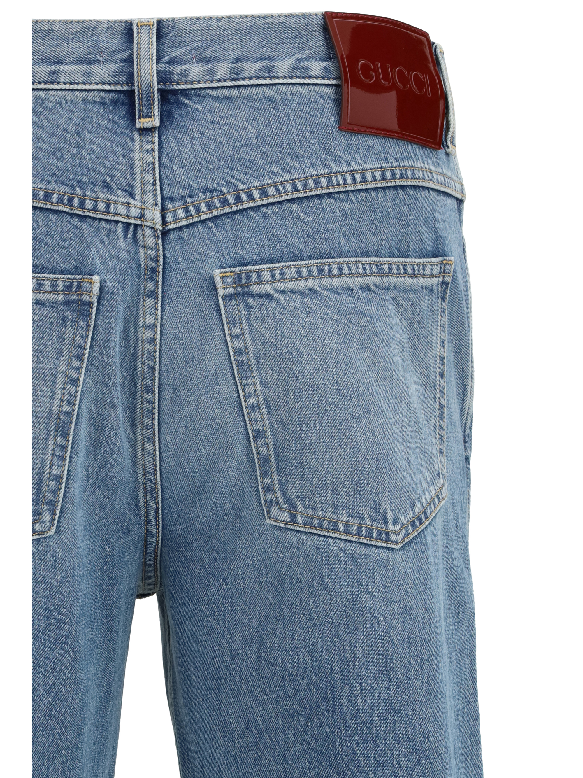 Slim-fit Pants in certified cotton denim