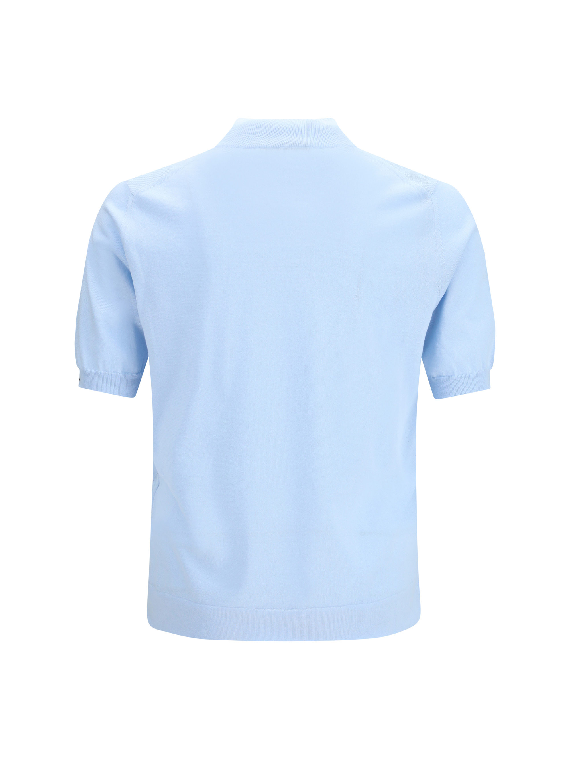Short-sleeve cotton Sweater