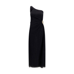 Lumière one-shoulder Dress with spiral detail