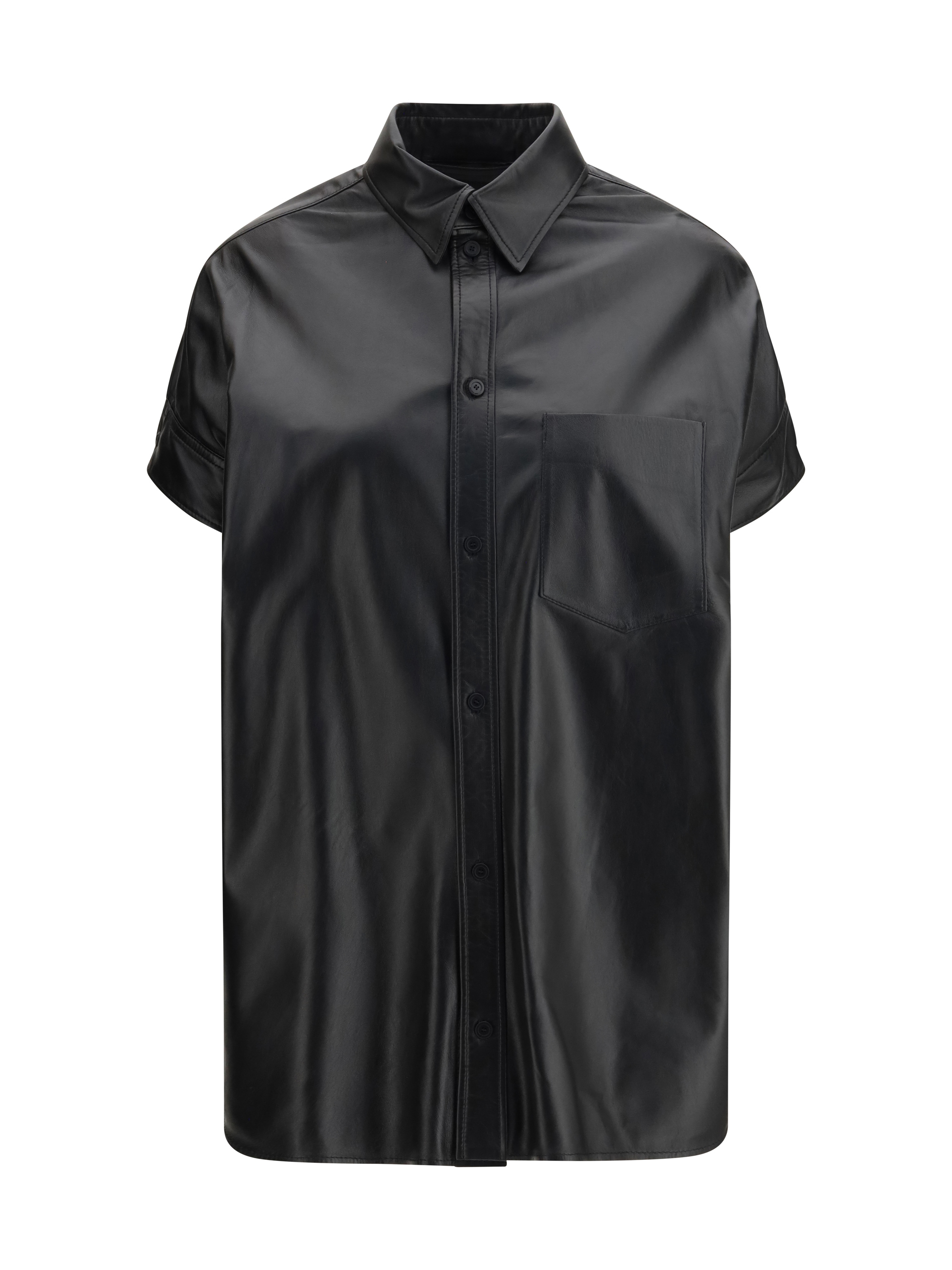 Tucked Sleeves Shirt