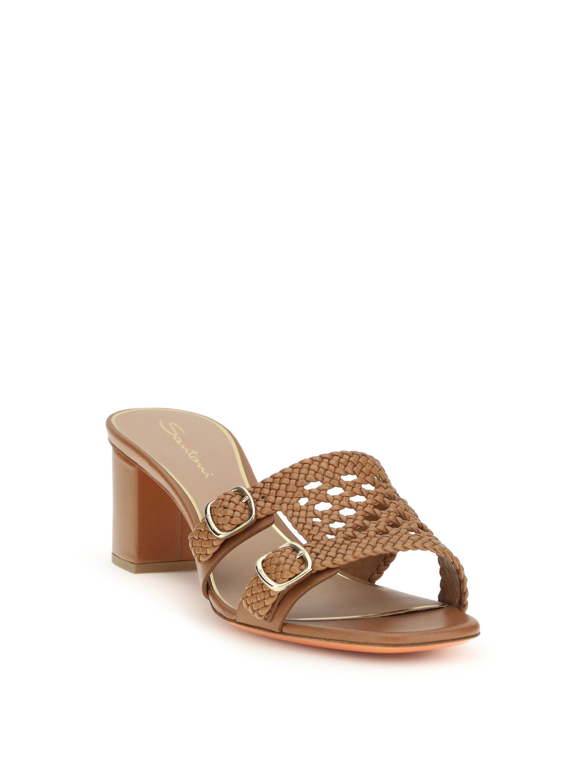 Woven leather Sandals