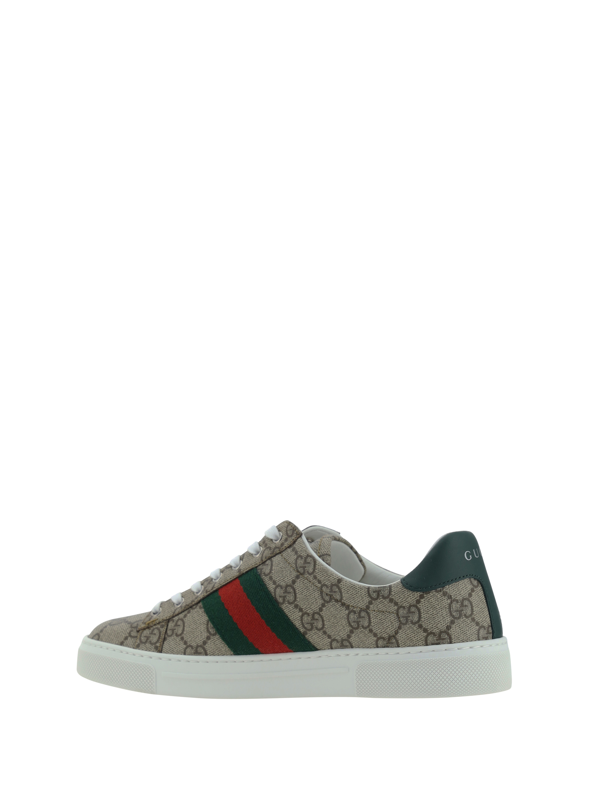 Sneakers with GG monogram and Web detail