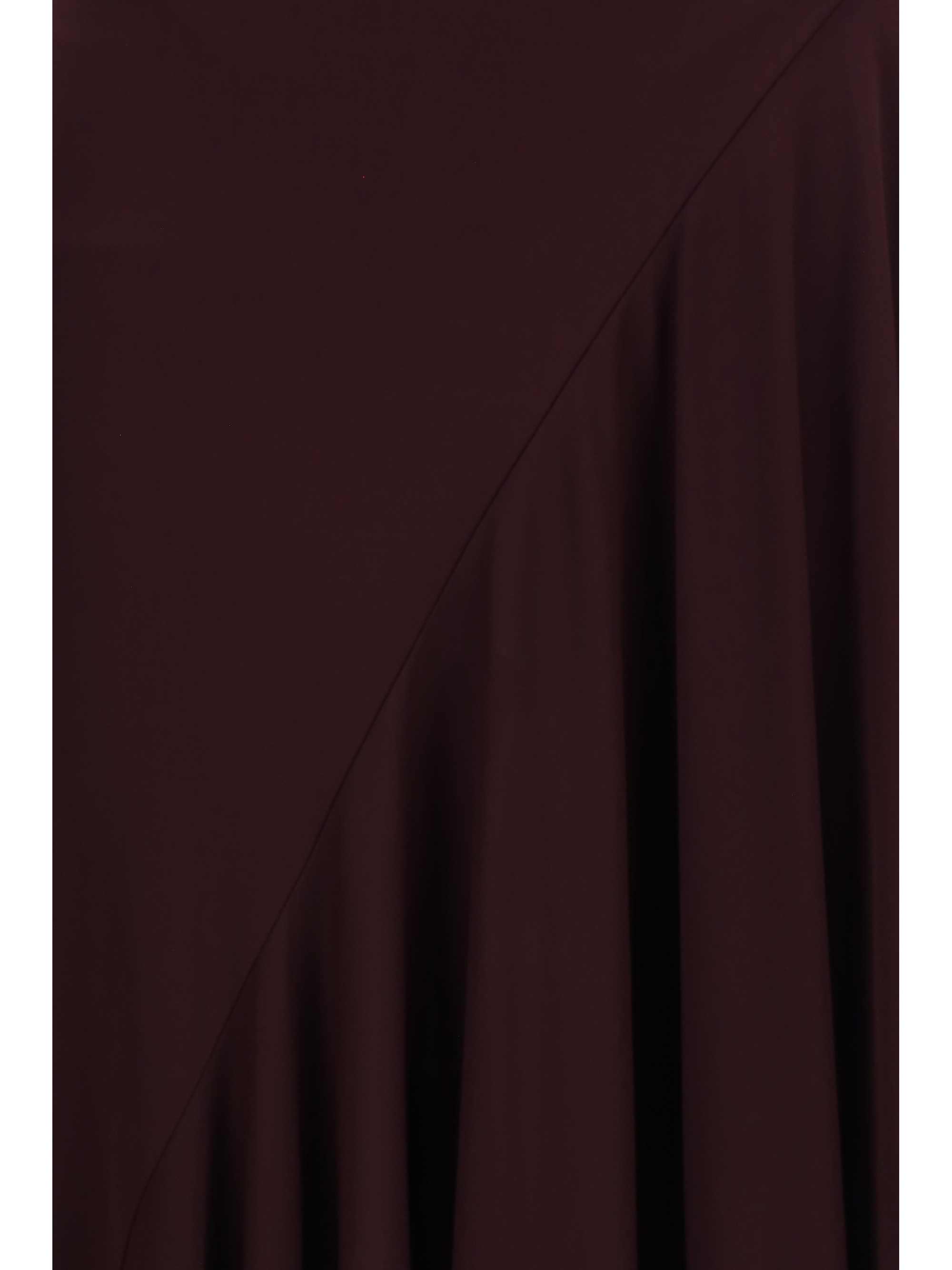 Asymmetric fluid jersey Dress