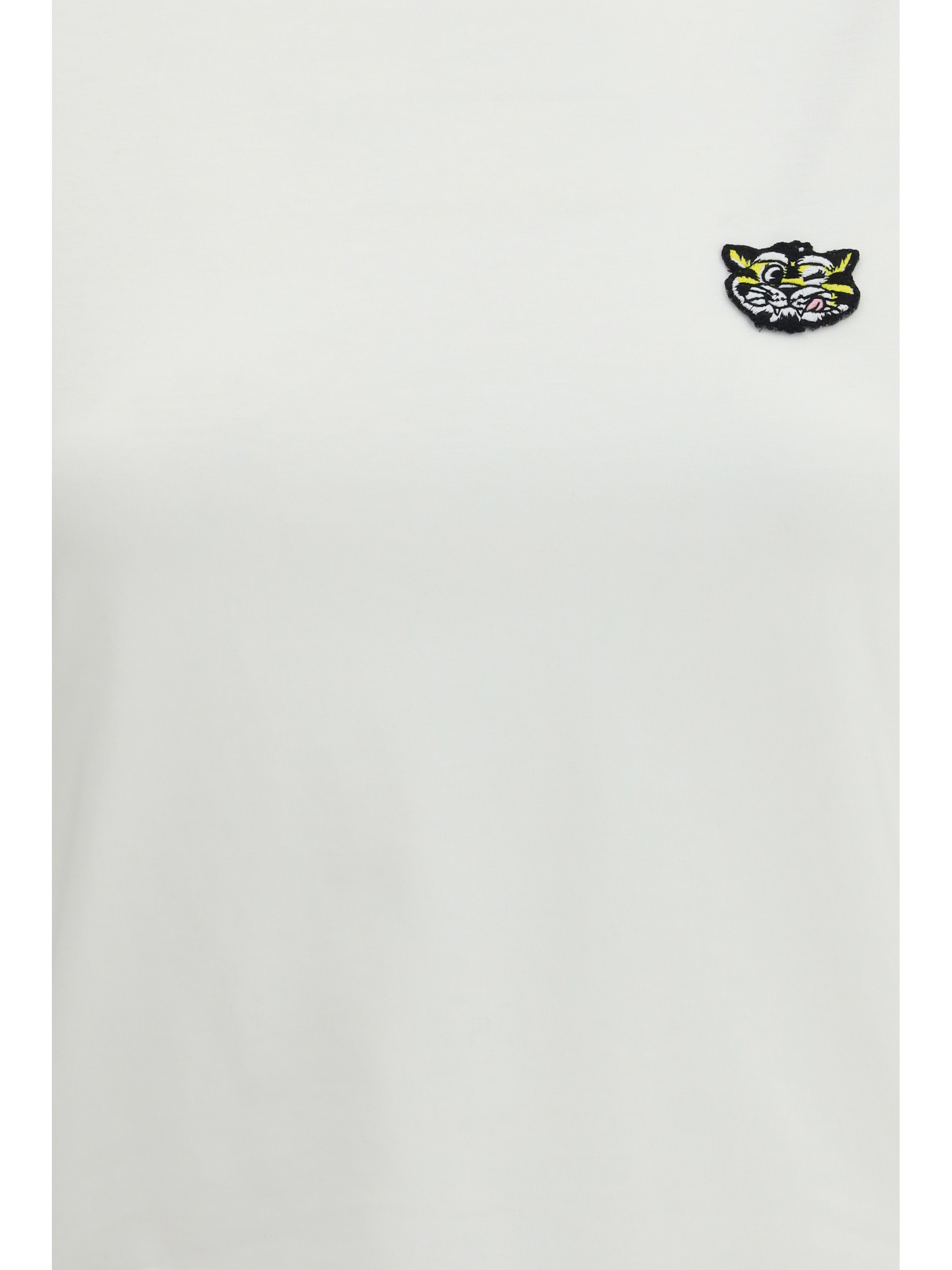 Cotton T-shirt with the embroidered “Wild Tiger”