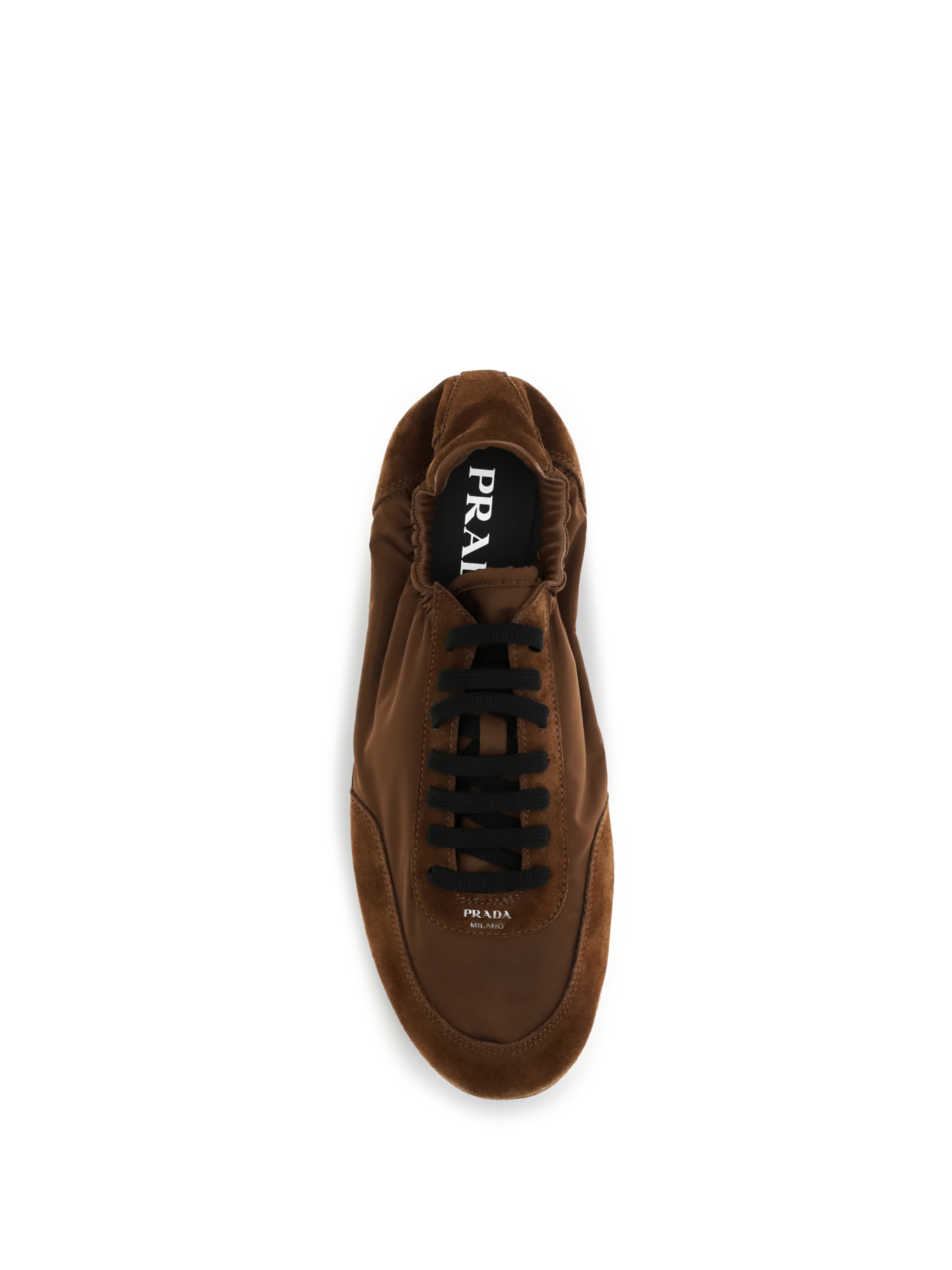 Collapse Sneakers in Re-Nylon and suede