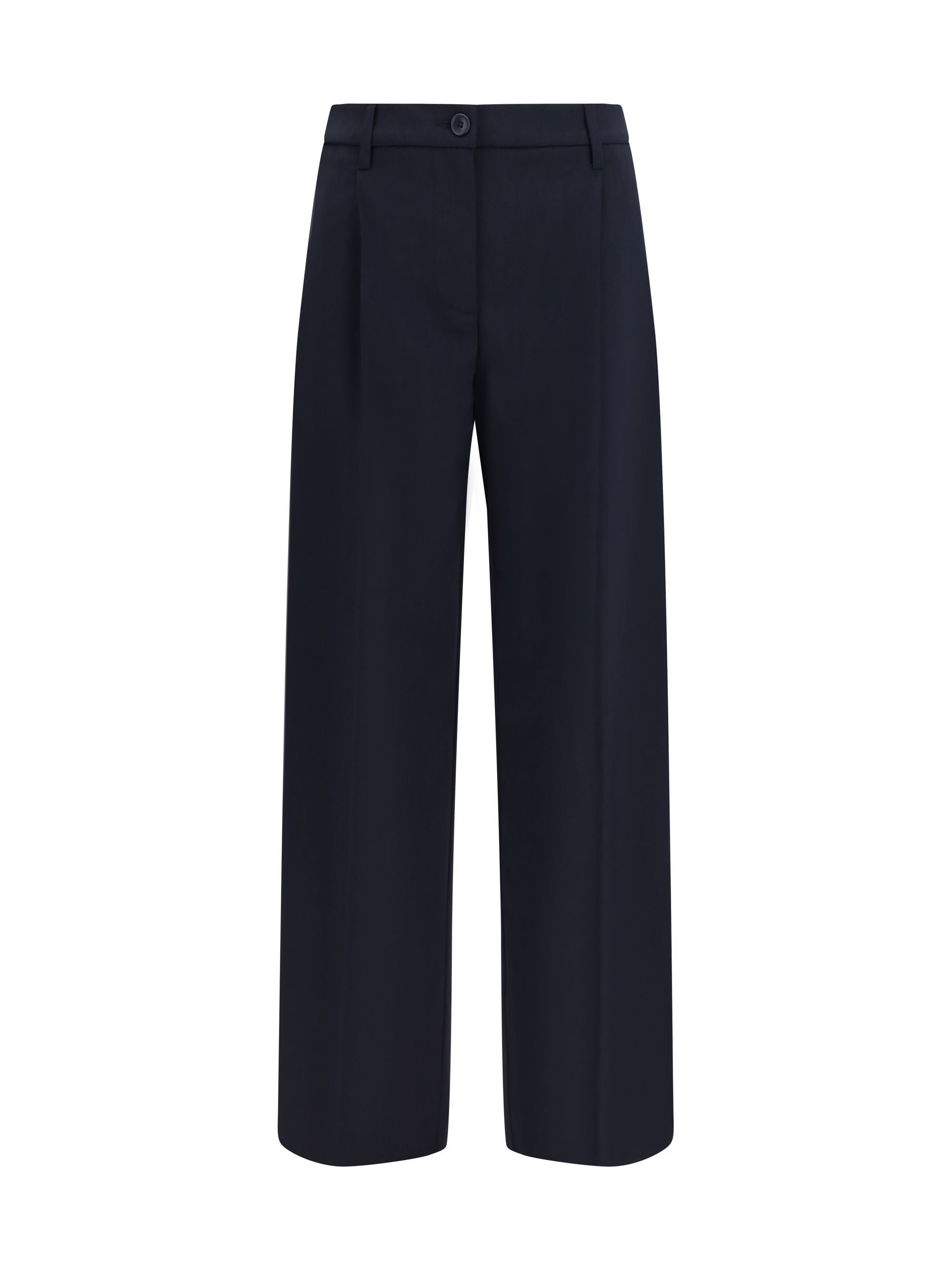Wide-leg virgin wool Pants
