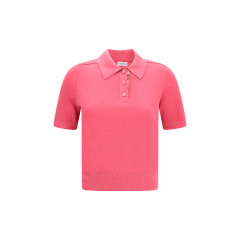 Wool Polo with Check details