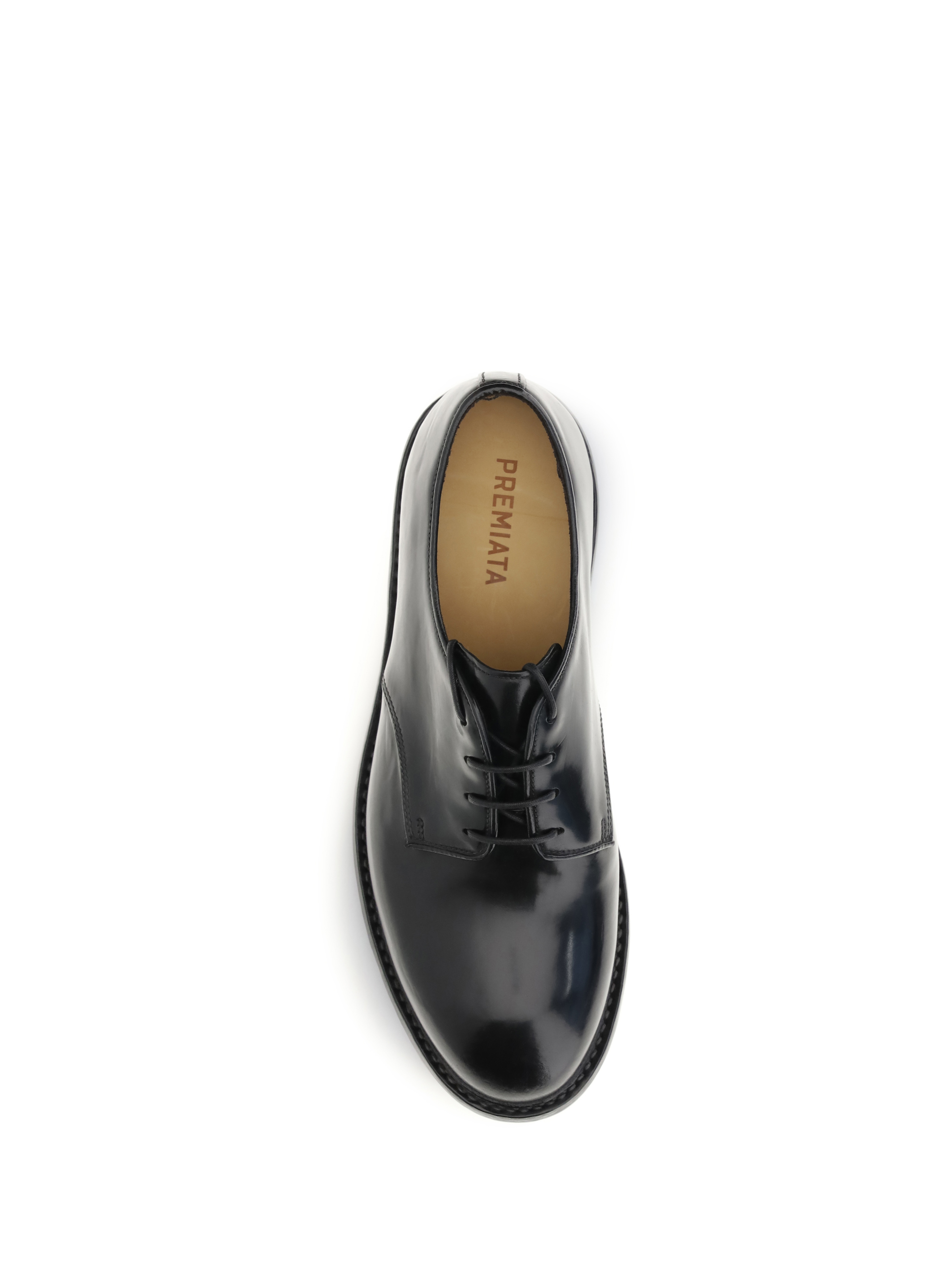 Lace-Ups with lettering logo