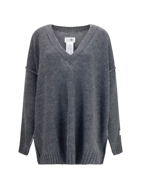 Oversized V-neck Sweater