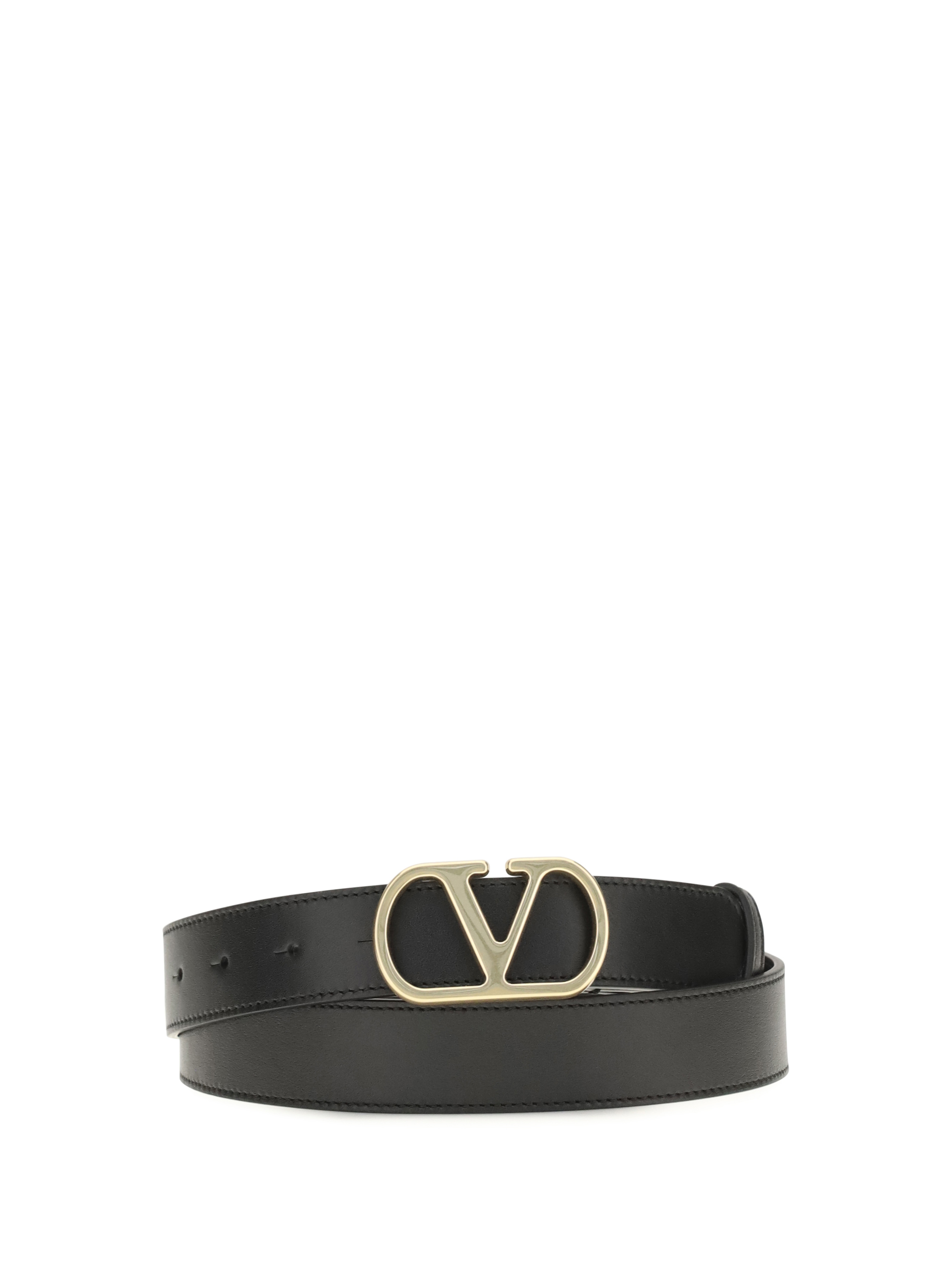 VLogo Signature leather Belt