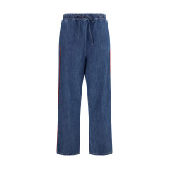 Lightweight wide-leg denim Pants
