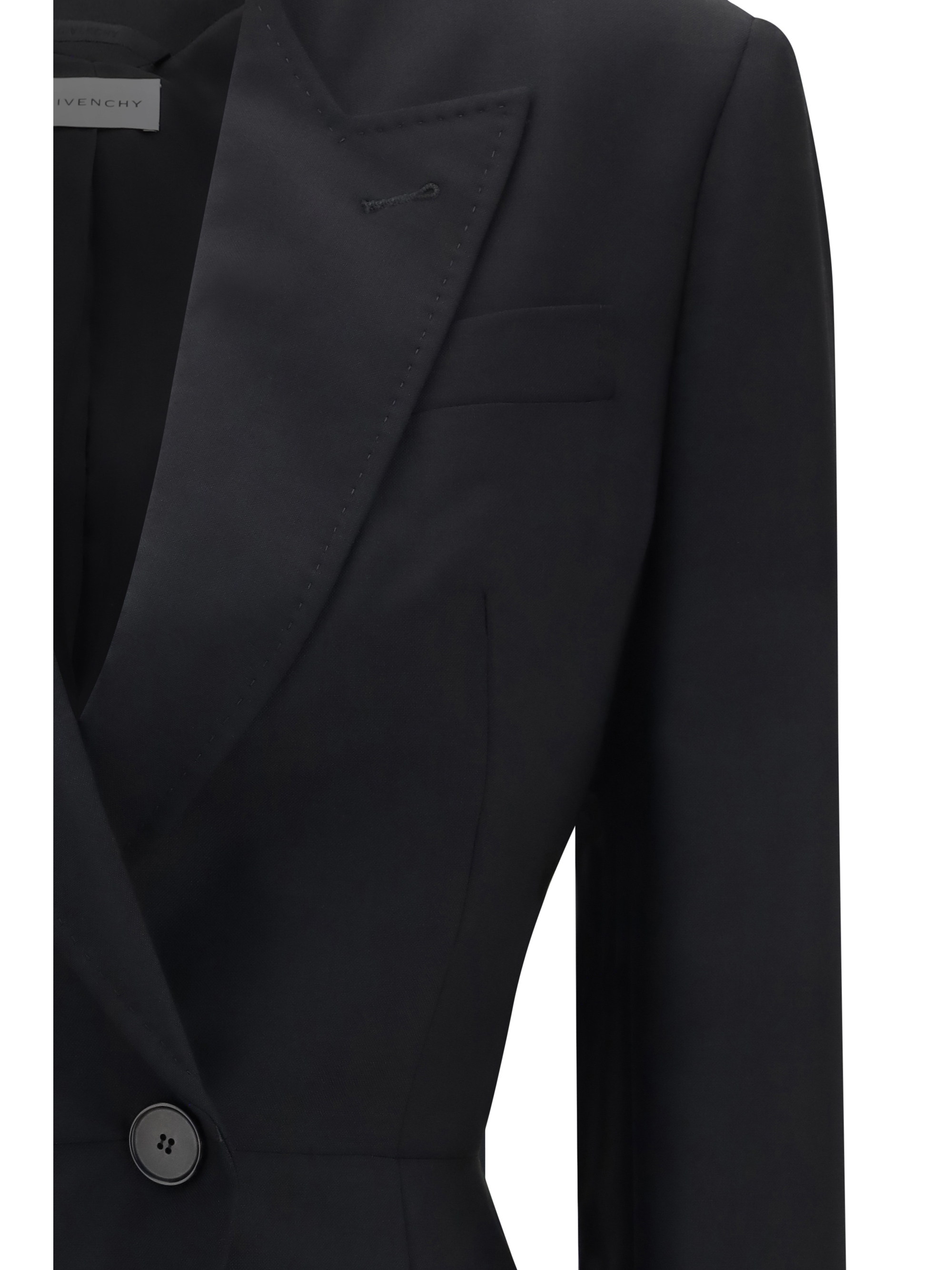 Cut-out double-breasted Blazer