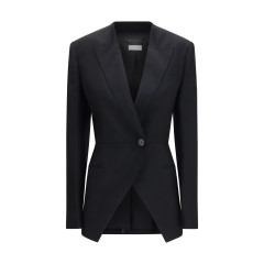 Cut-out double-breasted Blazer