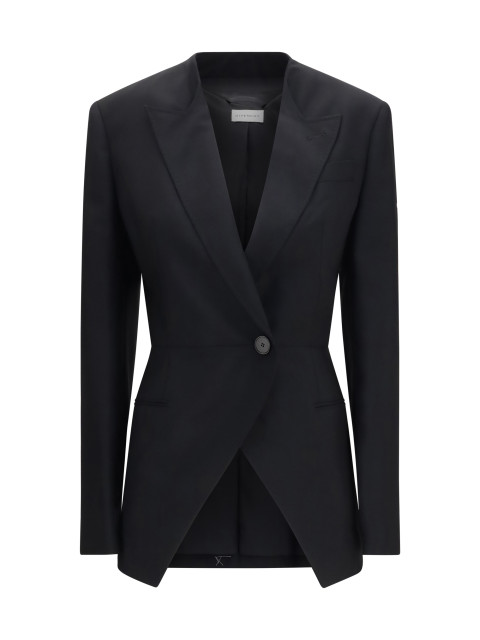 Cut-out double-breasted Blazer