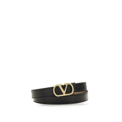 Reversible VLogo Signature Belt