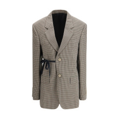 Single-breasted Vichy Jacket