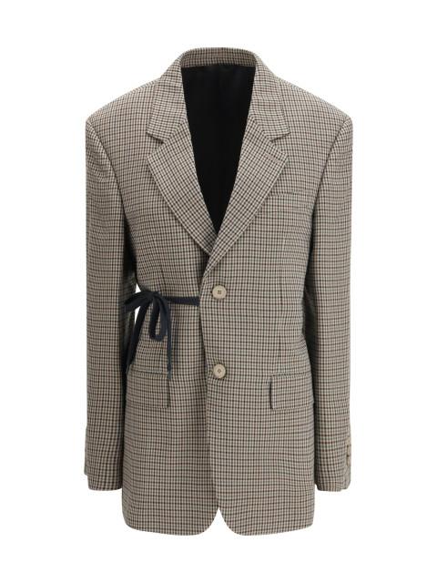 Single-breasted Vichy Jacket