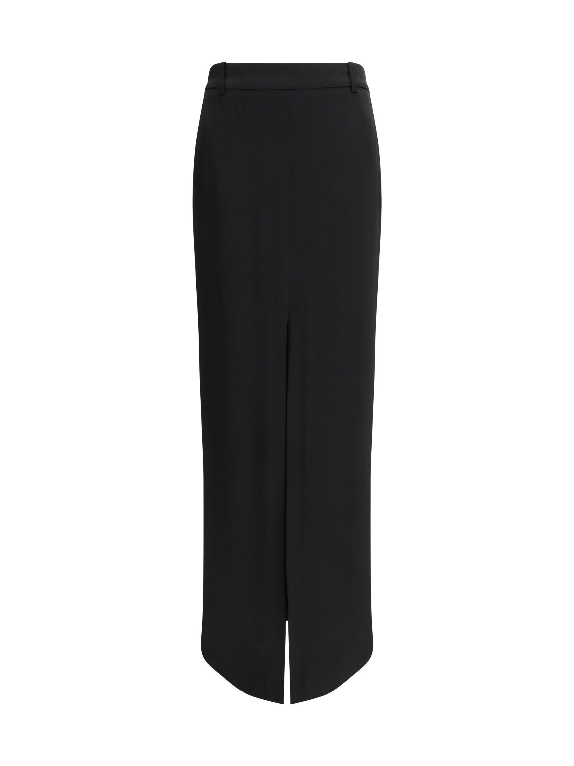 Tailored crepe envers satin Skirt