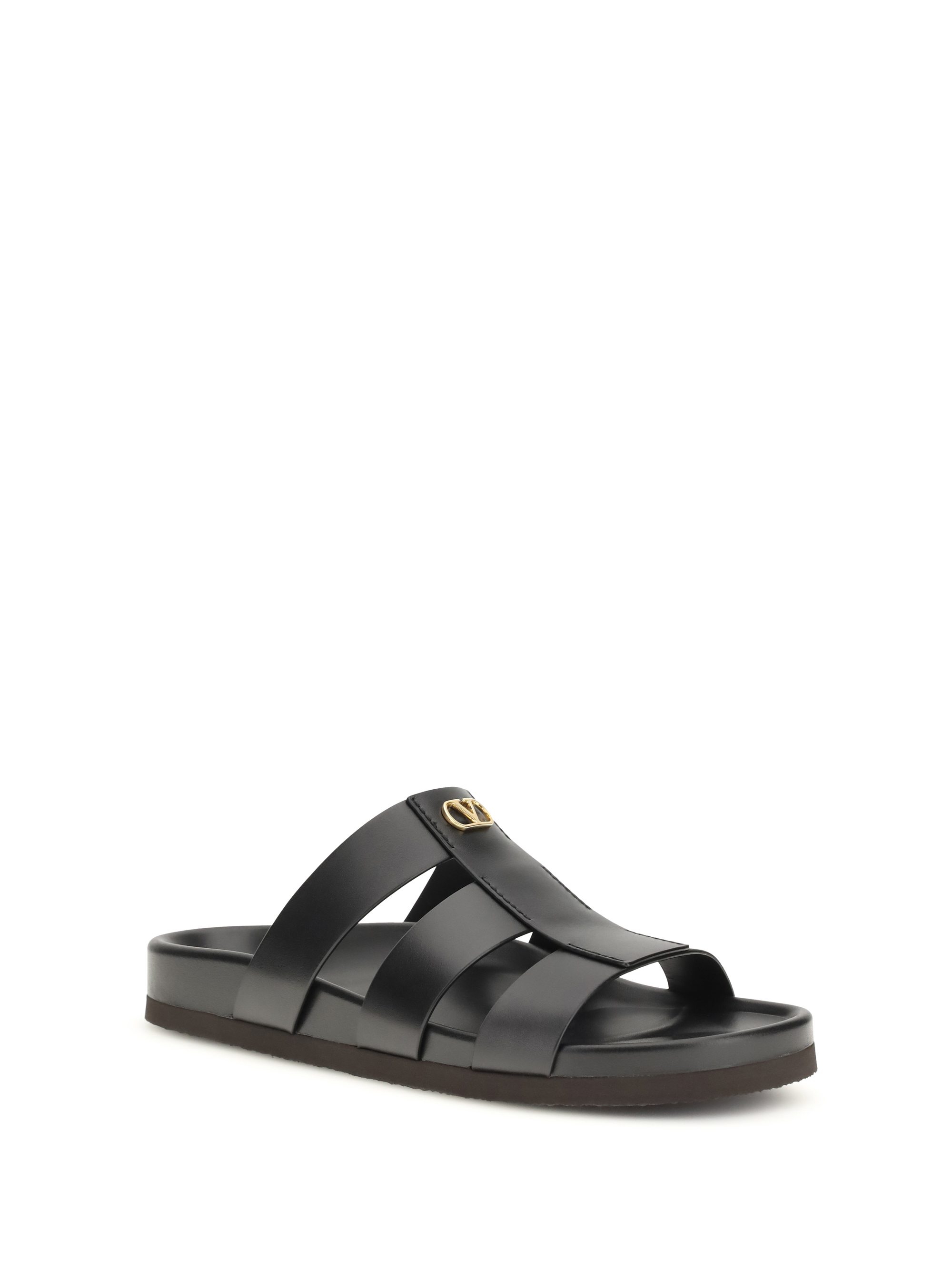 Studshield leather slide Sandals