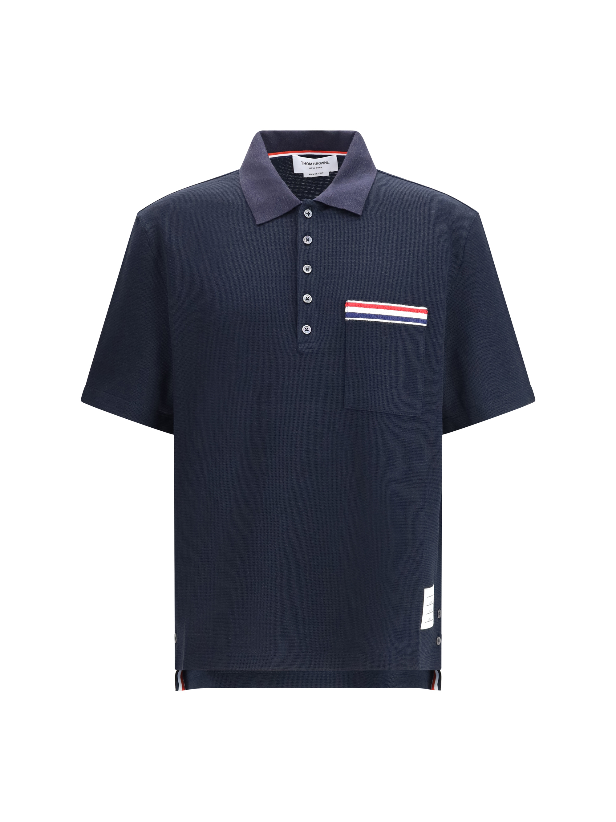 Short-sleeve Polo with chest pocket