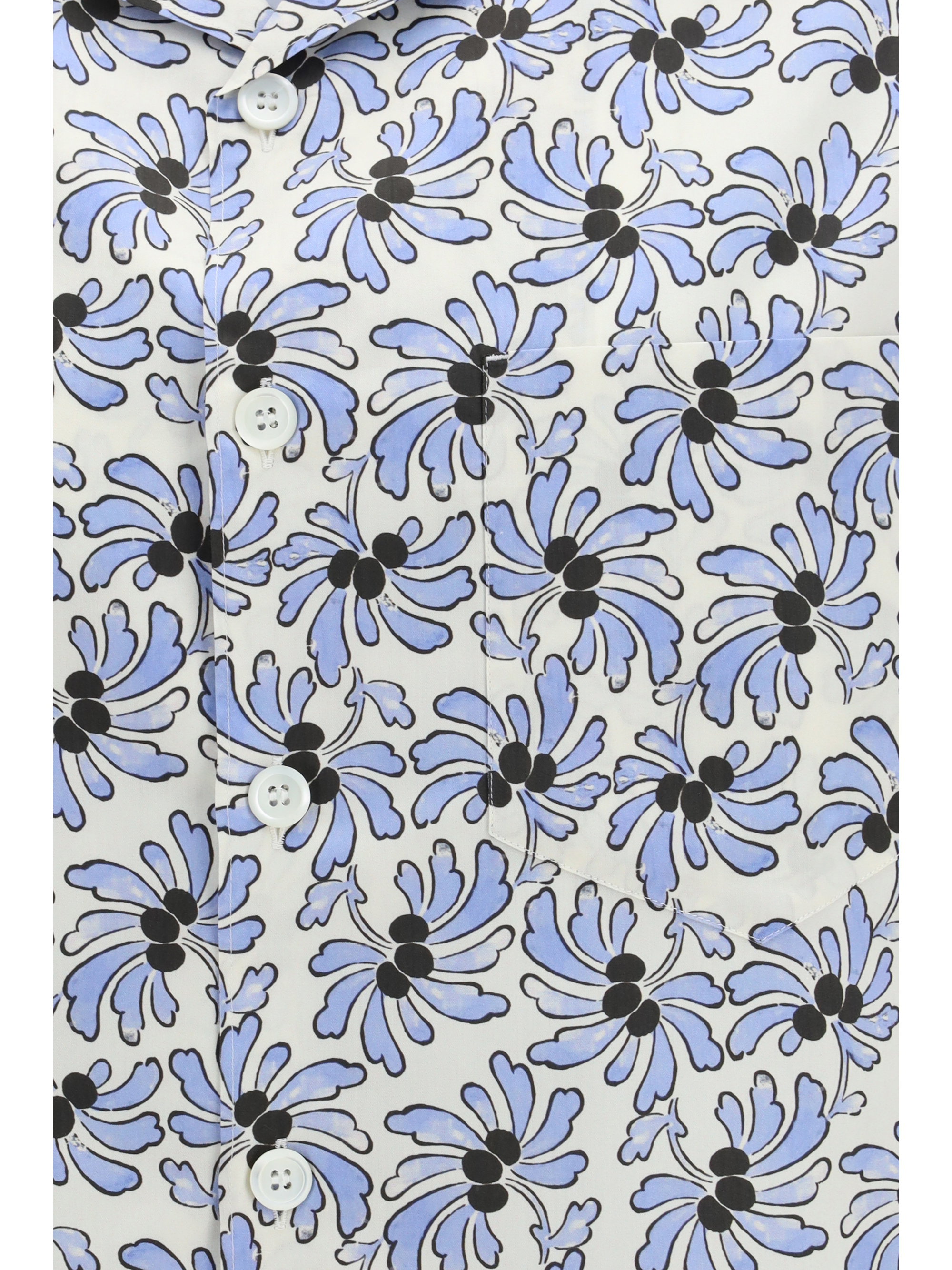 Cotton Shirt with floral print