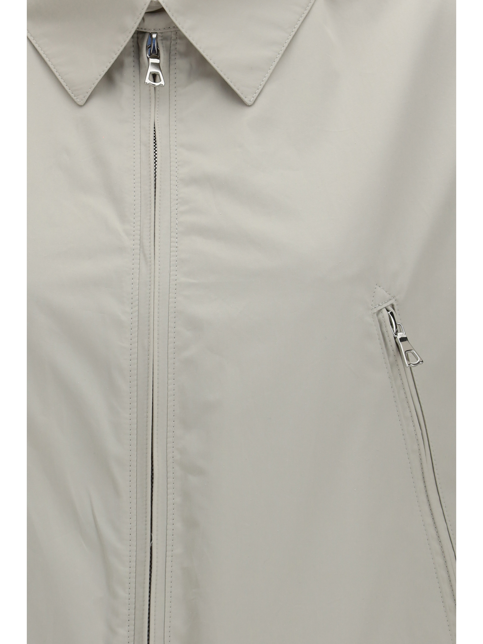 Cotton zipped pockets Jacket