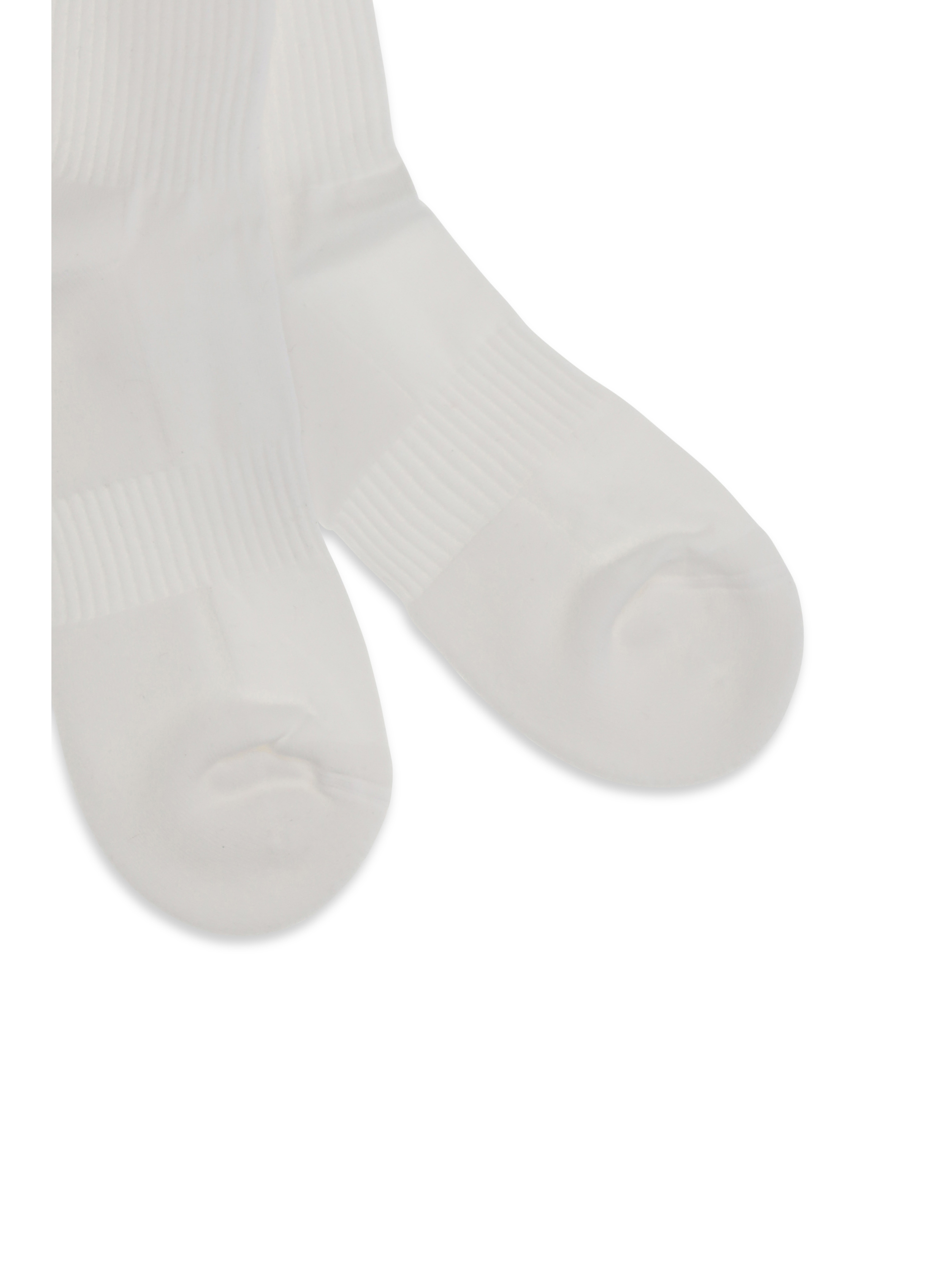 Ribbed cotton knit Socks