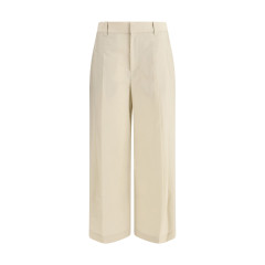 Cotton-blend Pants
