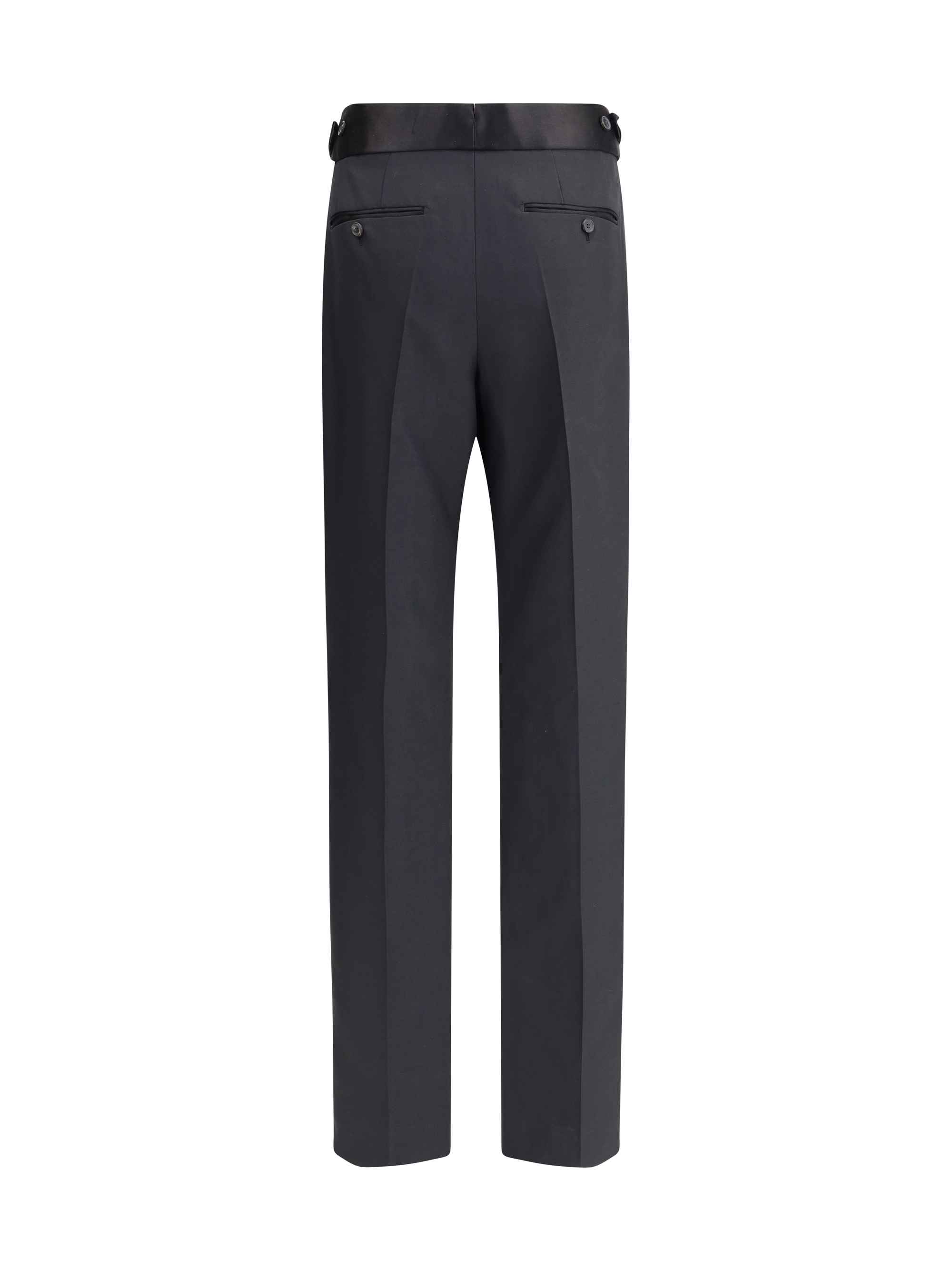Woll and silk Pants