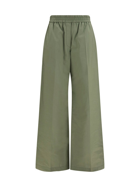 Pants with elasticated waist