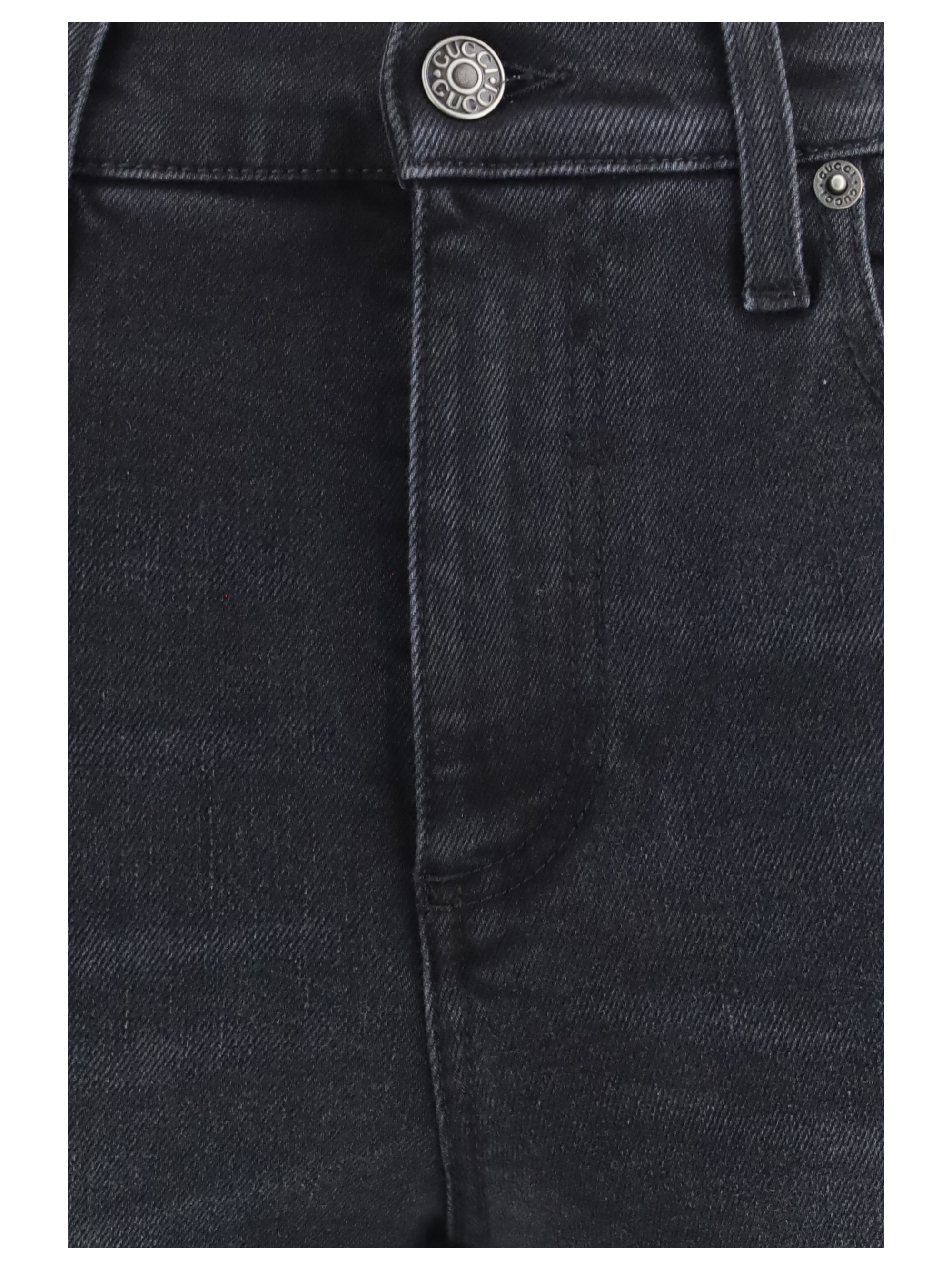 Skinny washed cotton denim Jeans