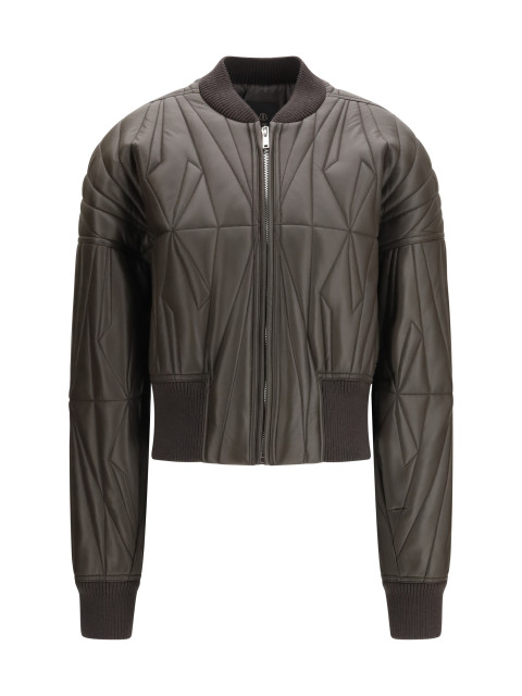 Geocamo leather Jacket Moncler + Rick Owens
