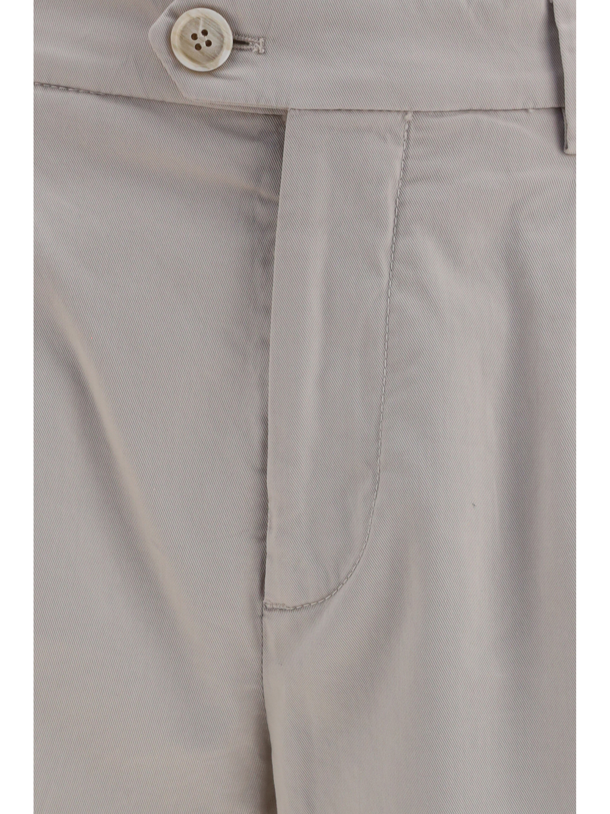 Cotton blend chino Pants