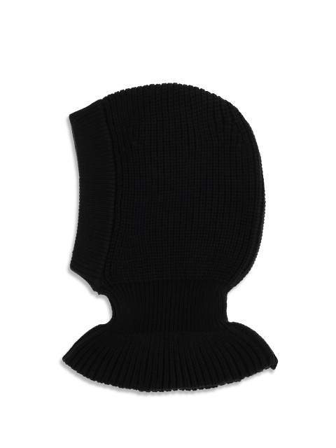 Ribbed wool Balaclava