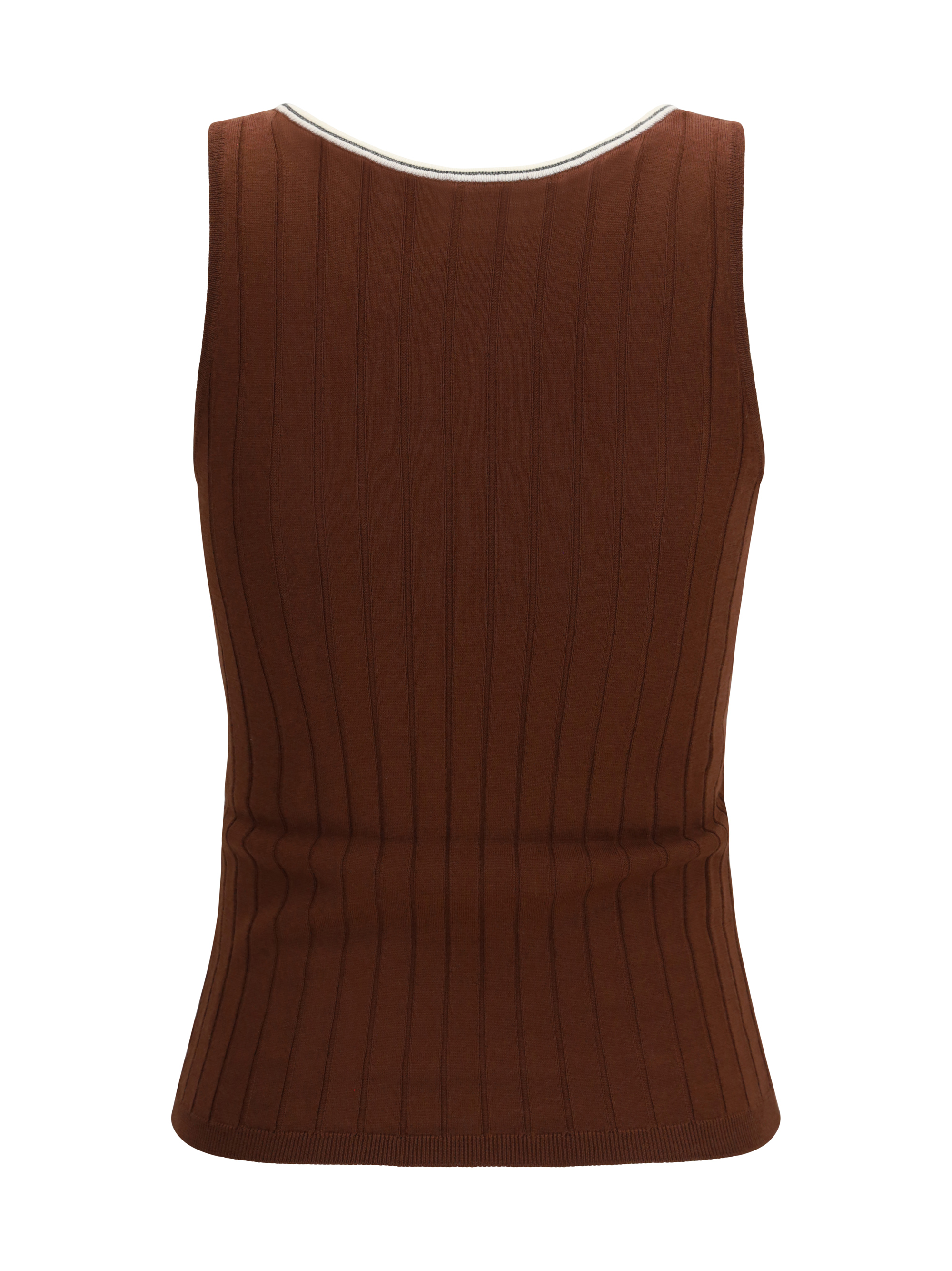Ribbed jersey Top