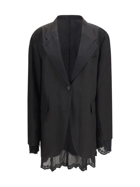 Reversible drip single breasted Blazer